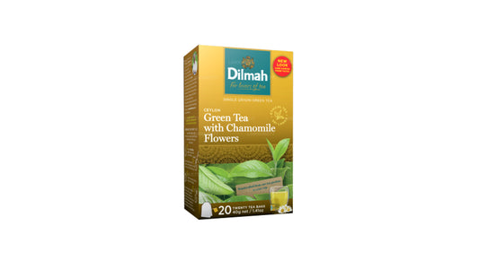 Grönt te med kamomillblommor (40g) 20 tepåsar