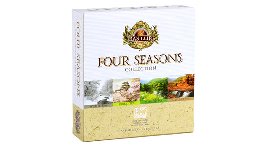 Basilur ”Four Seasons Assorted” (70g) 40 omslutna tepåsar