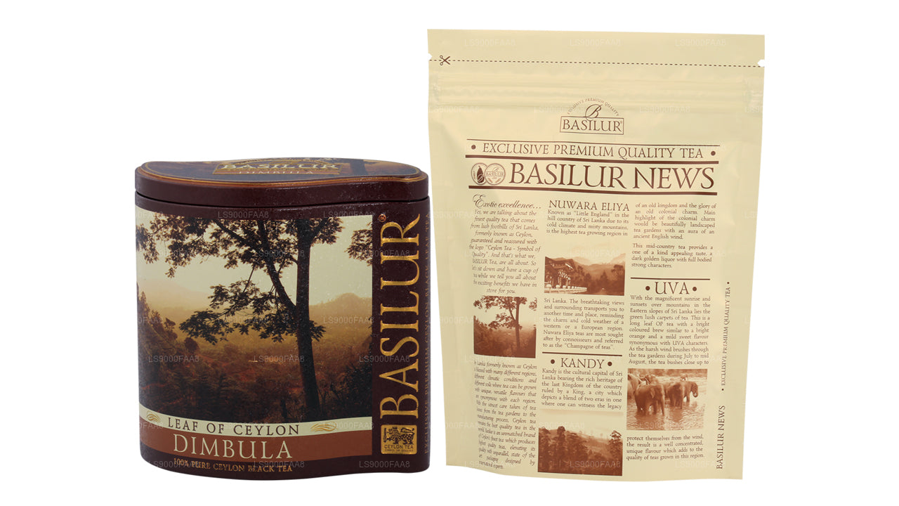 Basilur Leaf av Ceylon ”Dimbula” (100g) Caddy