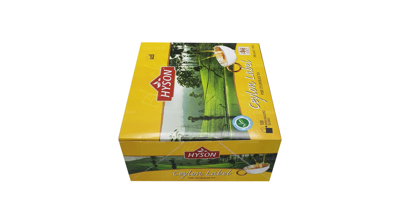 Hyson Ceylon etikett BOPF (200g) 100 tepåsar