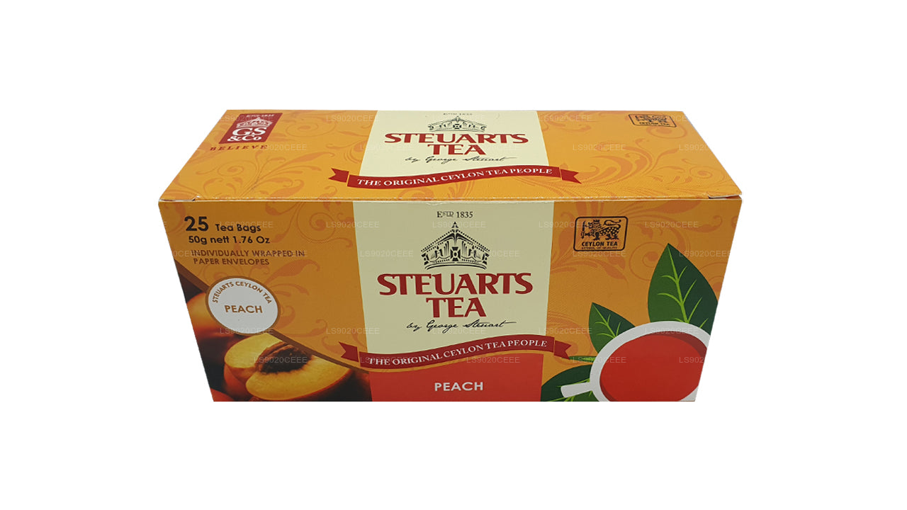 Steuarts persika te (50g) 25 påsar