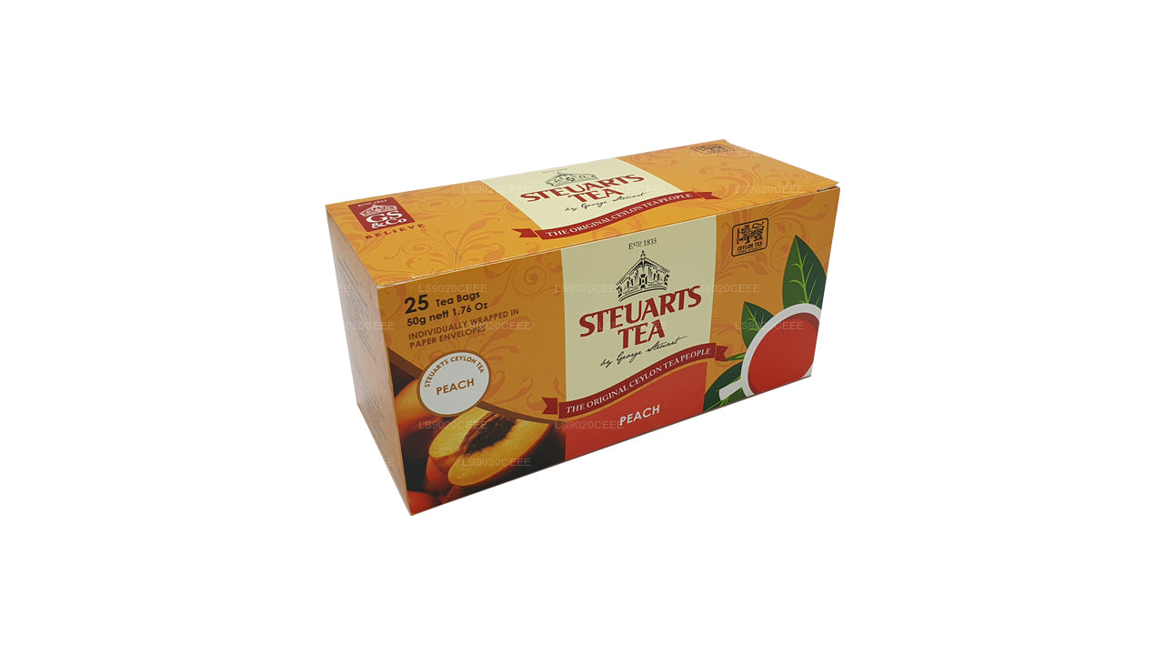 Steuarts persika te (50g) 25 påsar