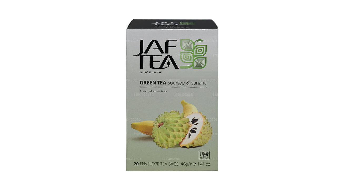 Jaf Te Pure Green Collection Grönt Te Soursop & Banan (40g) 20 tepåsar