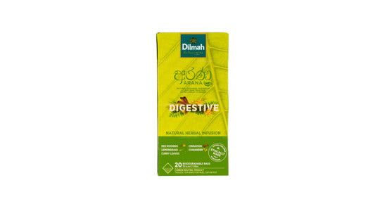 Dilmah Arana Digestive Red Rooibos Natural Herbal Infusion (20 Tagless tepåsar)