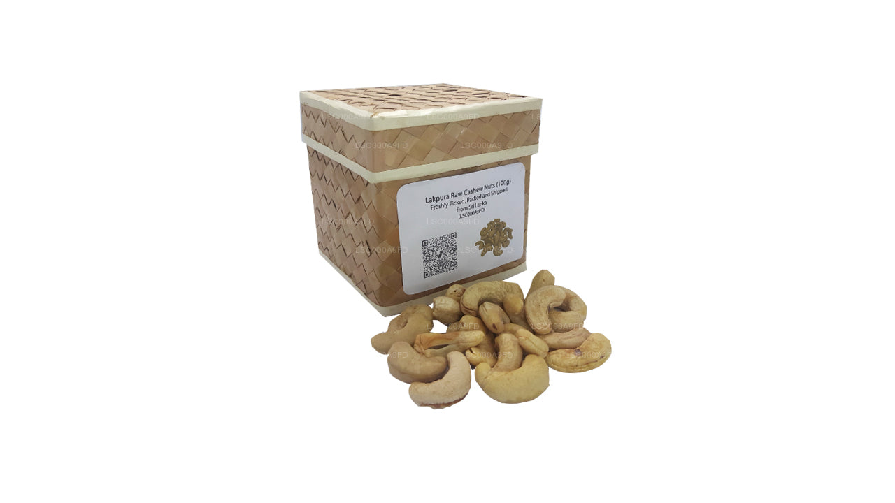 Lakpura Rå Cashewnötter (100g)