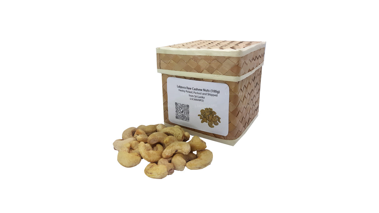 Lakpura Rå Cashewnötter (100g)