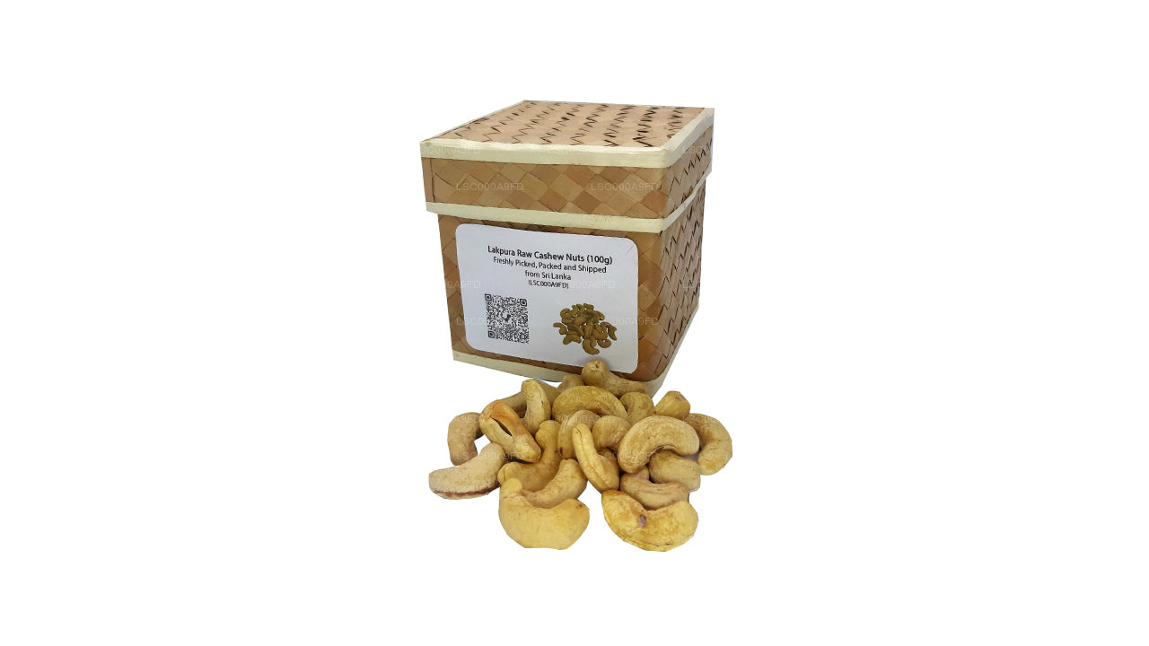 Lakpura Rå Cashewnötter (100g)