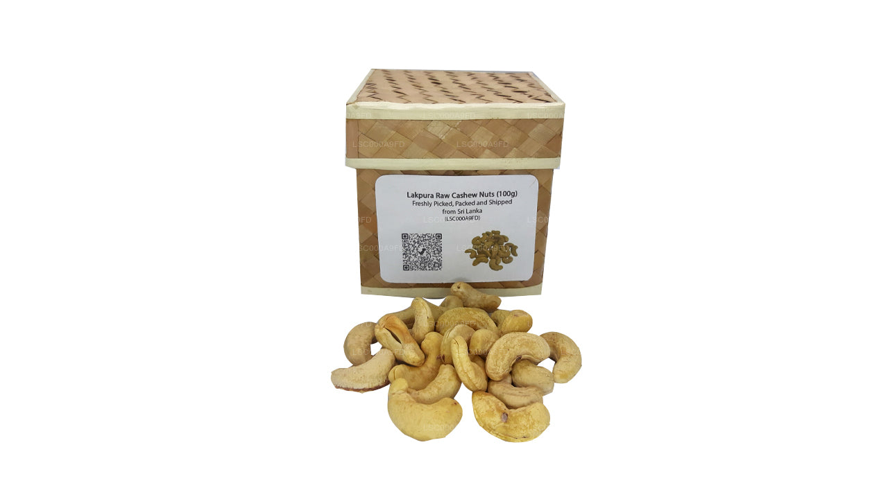 Lakpura Rå Cashewnötter (100g)