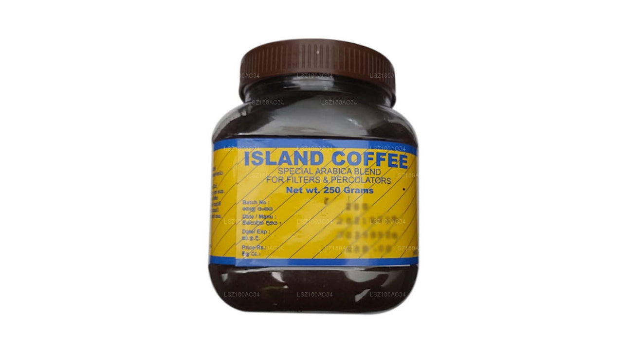 Island kaffe Arabica filterflaska (250g)